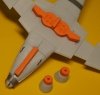 Omask 77245 Me-262 wheel bay plugs (for Revell) 1/72